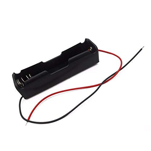 18650 Battery In-Series Lithium Cell Holder Open Case with Wire