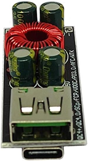 3518 6-35V QC4.0 QC3.0 USB Type-C Quick Charge Module Step Down Buck Boost Converter Module for Mobile Phone with 24AWG Wire