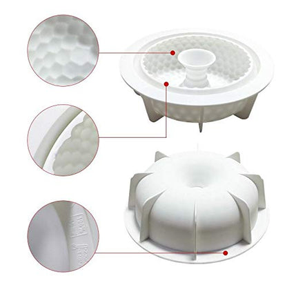 3D Bubble Pearl Silicone Cake Mold for Mousse Chocolate Pastry & Dessert Decoration