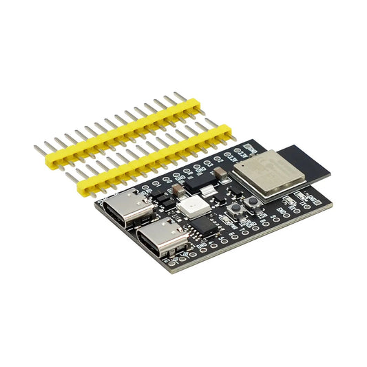 ESP32 S3 Development Board N8R8 ESP WROOM 32 S3 WiFi+Bluetooth Internet of Things Type-C Core HAT ESP32-S3 Cores Microcontroller Processor WiFi + Bluetooth MCU Module, Dual Type-C