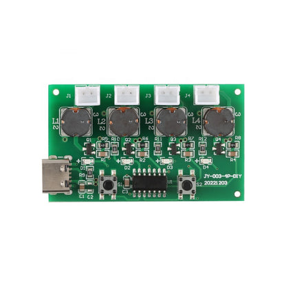 4 CHANNEL HUMIDIFIRE KIT TYPE-C 5V DIY Four Spray Operated Switch Ultrasonic Humidifier Mist Maker Circuit Board