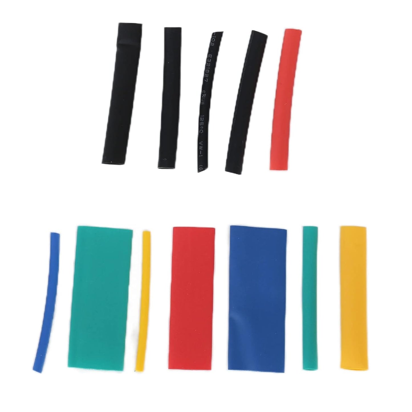 Heat Shrink Tubing Kit, Electric Insulation Tube Kit with Box Long Lasting Electrical for Wires