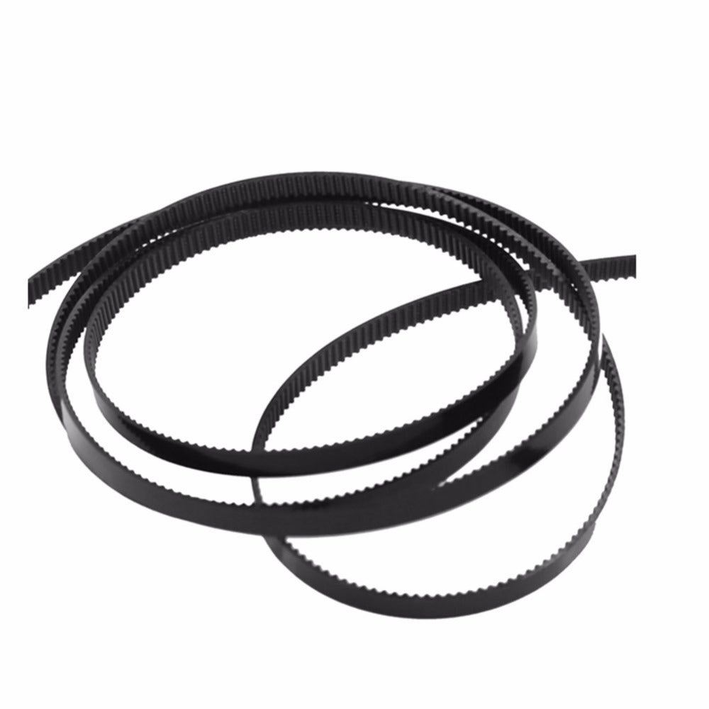 1M GT2 Width 6mm Black Open Timing Belt For 3D Printer