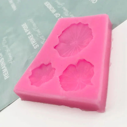 3D Lotus Leaf Silicone Candle Mold DIY Candle Making Wax Soap Resin & Home Decor