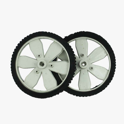 White BO Motor Wheel 7CM X 1CM (2PCS)