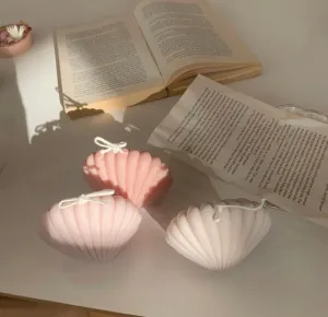 3D Seashell Silicone Candle Mold Decorative Candles Home Decor & Handmade Craft Making
