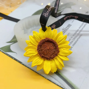 3D Sunflower Silicone Mould for Cake Decoration Fondant Chocolate Soap