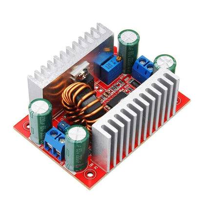 400W DC-DC 15A Step-up Boost Converter 8.5-50V to 10-60V Adjustable Power Supply Module
