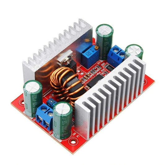 400W DC-DC 15A Step-up Boost Converter 8.5-50V to 10-60V Adjustable Power Supply Module