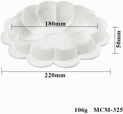 Daisy Flower Shape Silicone Cake Mould for Mousse Cake  Pastry Dessert Chocolate Pudding