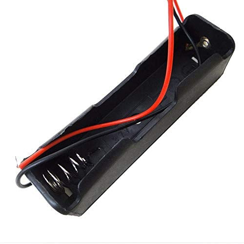 18650 Battery In-Series Lithium Cell Holder Open Case with Wire
