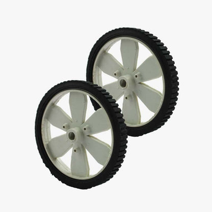 White BO Motor Wheel 7CM X 1CM (2PCS)