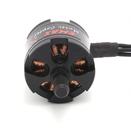 EMAX MT2213 935KV Brushless DC Motor – BLACK Cap (CW) with 1045 Propeller Combo