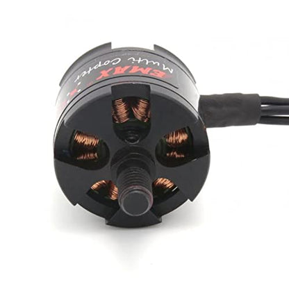 EMAX MT2213 935KV Brushless DC Motor – BLACK Cap (CW) with 1045 Propeller Combo