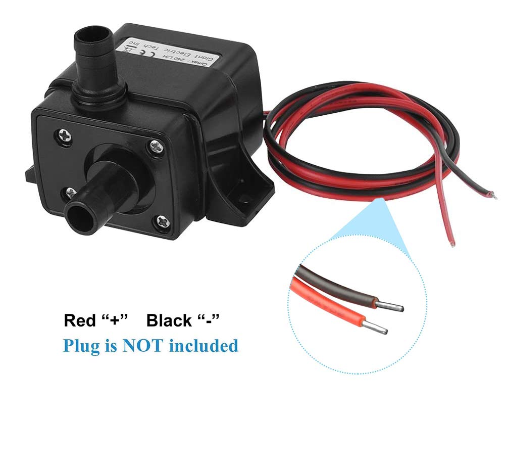 DC Mini Submersible Water Pump Motor 12V