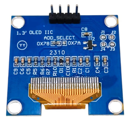 1.3 inch I2C OLED Display Module 4pin Blue Color