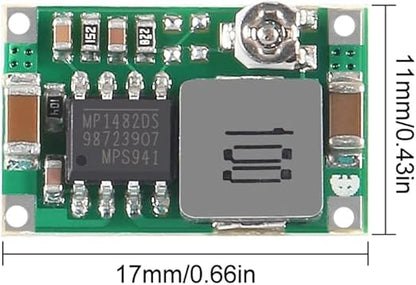 Mini360 Mini-360 DC-DC Buck Converter Step Down Power Supply Module 4.7V-23V to 1V-17V
