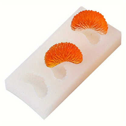 Imitation Orange Segment Silicone Baking Mould for Cake Chocolate Dessert Decoration