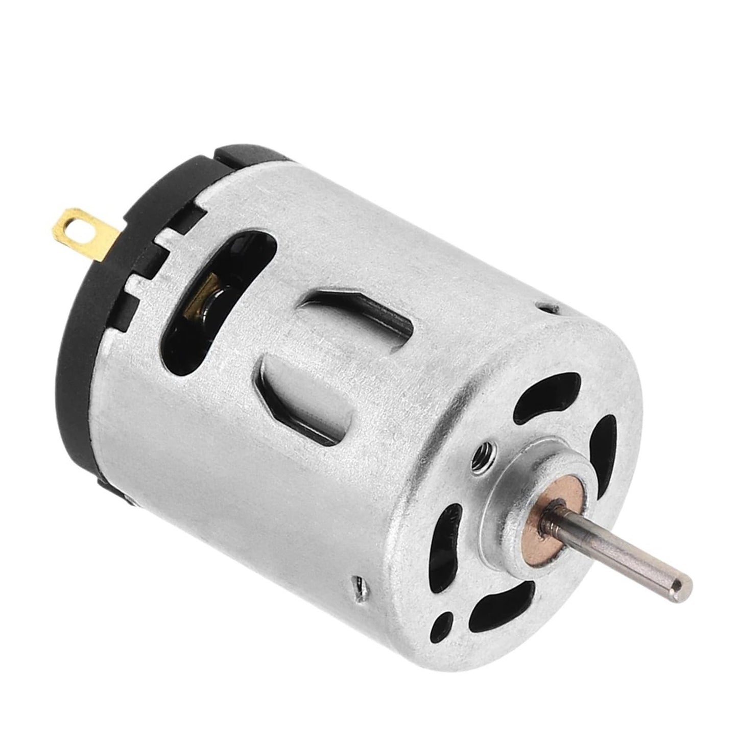 (4Pcs) Set 7.4V to 12V DC Motor High RPM (RS385) TOY, MIXER JAR GRINDER USING COMPACT MOTOR, HEAVY TORQUE EASY TO MOVE SHAFT AND FIT WHEEL ROBOTICS CAR, TRUCK, TRACTOR, SCHOOL PROJECT SCIENCE PROJECT