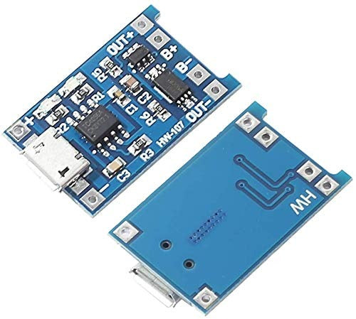 TP4056 1A Li-ion Lithium Battery Charging Module – Micro USB
