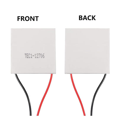 TEC1-12706 40x40mm 12V 60W Heatsink Thermoelectric Cooler Cooling Peltier Plate Module