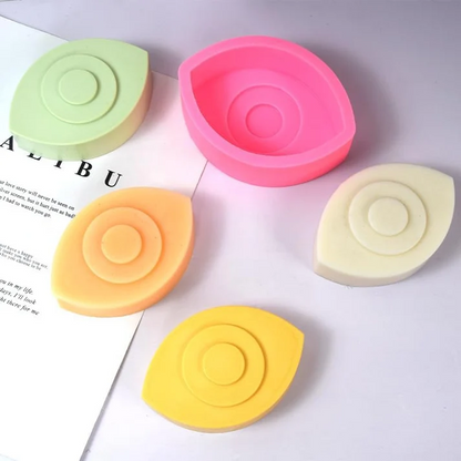 Evil Eye Silicone Candle Mold 3D Geometric Eye Shape Mold for DIY Candle Making