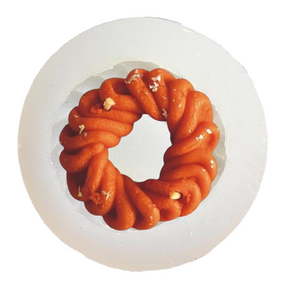 Imarti Shape Silicone Mold for Jalebi Mithai Diwali Sweets Candle Making & DIY Crafts