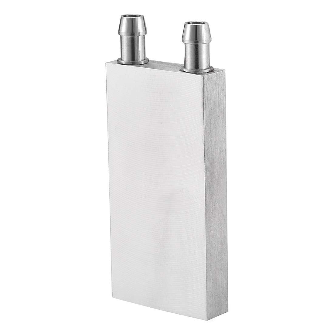 Peltier Aluminum Water Cooling Block 40x80x12mm Liquid Water Cooler Heat Sink System Waterblock for CPU Graphics Radiator GPU