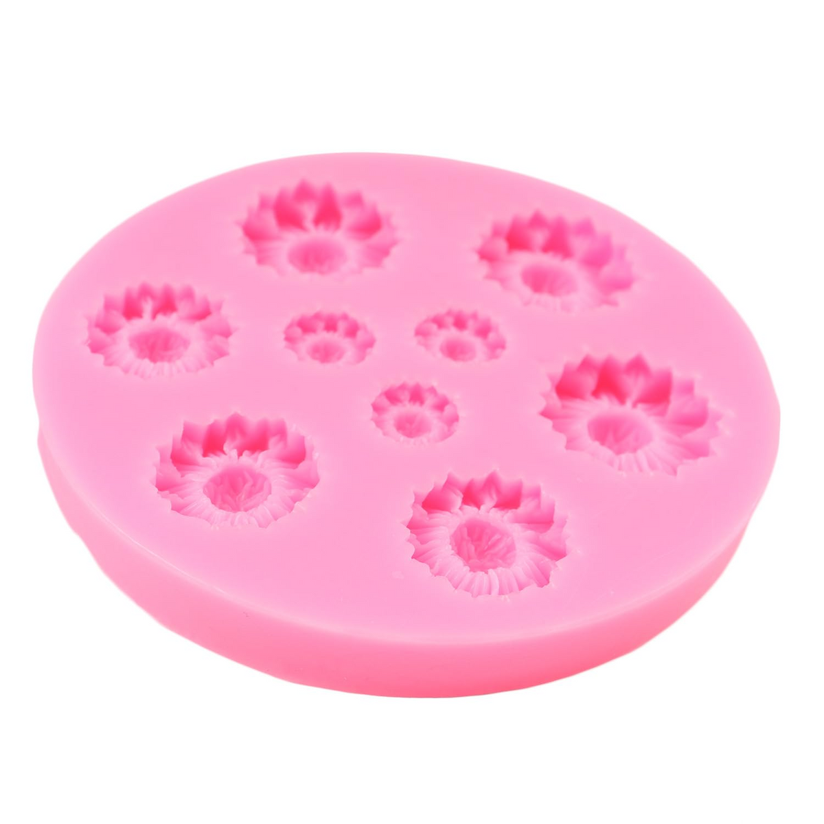 3D Sunflower Silicone Mold for Chocolate Fondant Candy Soap and Cake Decoration