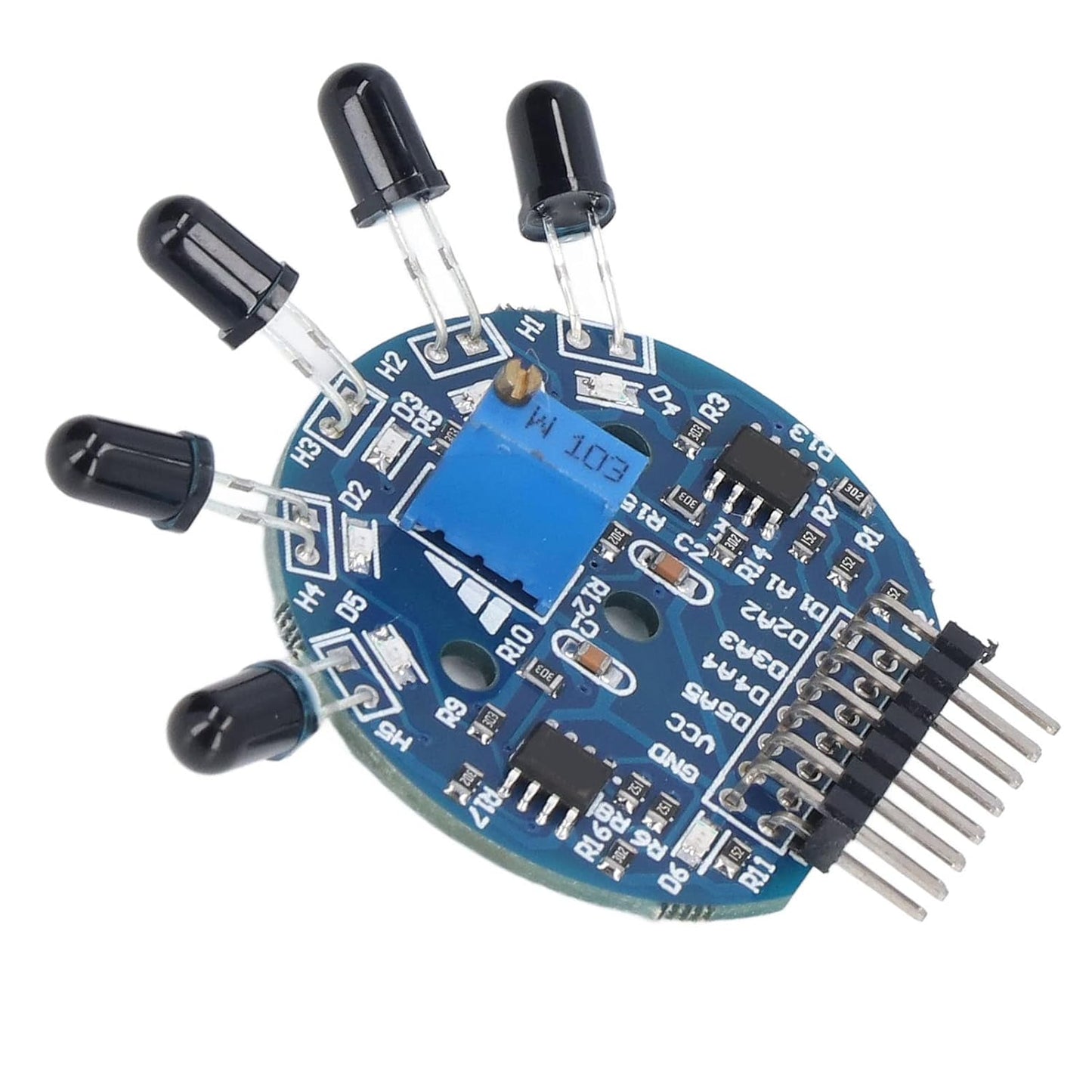 5-Channel Flame Sensor Module