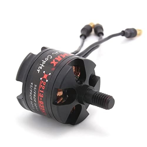 EMAX MT2213 935KV Brushless DC Motor – BLACK Cap (CW) with 1045 Propeller Combo