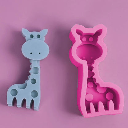 3D Giraffe Silicone Mold for Candle Making, Soap Making Resin Art & DIY Decorative Crafts