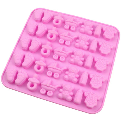 35 Cavity Baby Shower Silicone Mold Jelly Gummy Cake & Cupcake Decoration