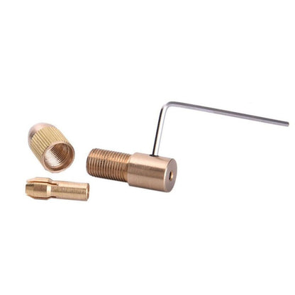 3.17mm Shank Metal Drill Chuck Collet Bits Rotary with Screw, 0.5-3 mm for RS555 motor (3.17MM)