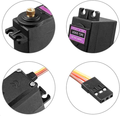 MG996R Metal Gear Servo Motor - 180 Degree Rotation Digital High Torque