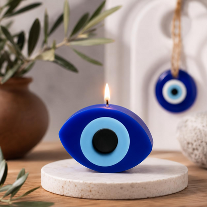 Evil Eye Silicone Candle Mold 3D Geometric Eye Shape Mold for DIY Candle Making