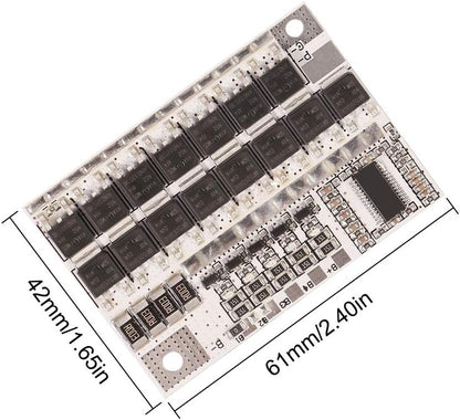 4S 100A LiFePO4 Lithium Battery Management System Charger 18650 BMS Protection Module