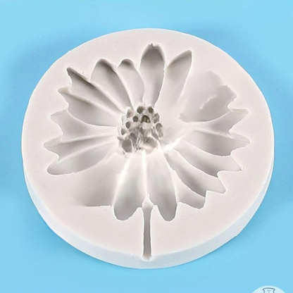 3D Sunflower Silicone Mould for Fondant Chocolate Cake Decoration and DIY Floral Crafts