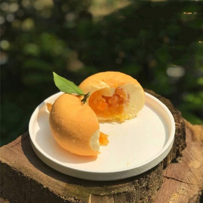 8 Cavity 3D Orange Shape Silicone Mould Chocolate Fruit Dessert Pudding Jelly & Ice Cream