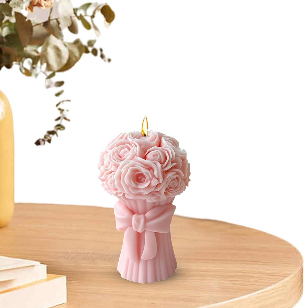 3D Rose Bouquet Silicone Candle Mold DIY Candle Making & Handmade Gifts