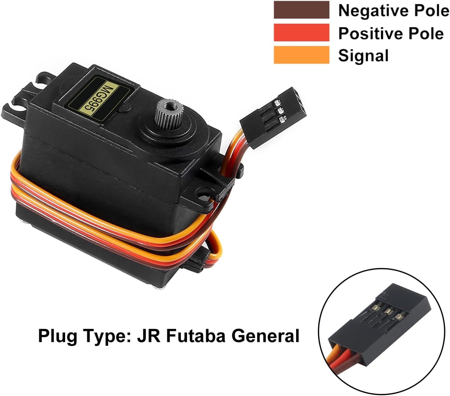 MG995 High Speed Servo Motor(360 Degree) Metal-Gear