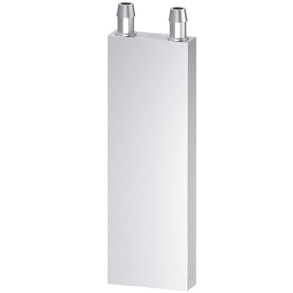 UG LAND INDIA Peltier Aluminum Water Cooling Block 40x120x12mm Liquid Water Cooler Heat Sink System Waterblock for CPU Graphics Radiator GPU