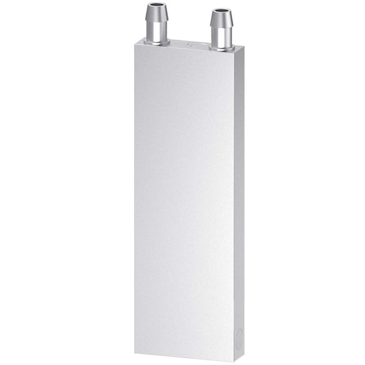 UG LAND INDIA Peltier Aluminum Water Cooling Block 40x120x12mm Liquid Water Cooler Heat Sink System Waterblock for CPU Graphics Radiator GPU