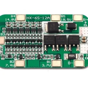 6S 12A Lithium Battery 18650 Charger PCB BMS Protection Board