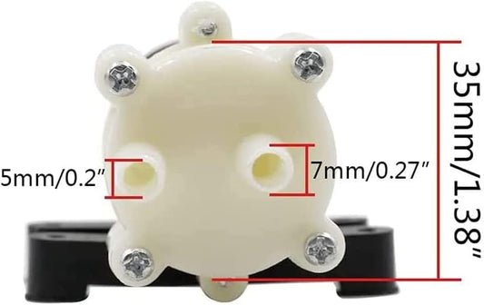 External High Flow DC Water Pump Motor 12V 2Amp Model (R385) Pump Motor Heavy Flower Lift Water (3Meter Height)