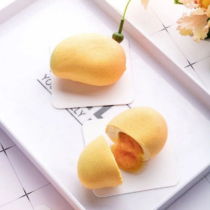 6 Cavity Mango Shape Silicone Mould Pastry Chocolate Ice Cream Jelly Pudding