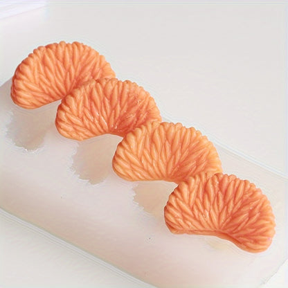 Imitation Orange Segment Silicone Baking Mould for Cake Chocolate Dessert Decoration
