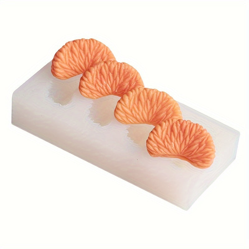 Imitation Orange Segment Silicone Baking Mould for Cake Chocolate Dessert Decoration