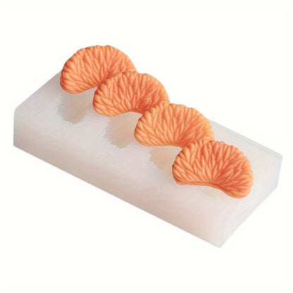 Imitation Orange Segment Silicone Baking Mould for Cake Chocolate Dessert Decoration