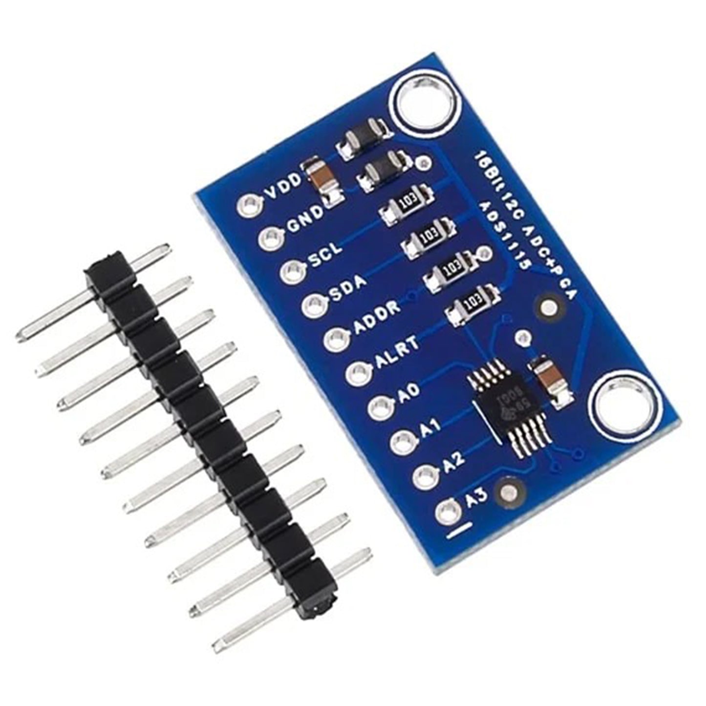ADS1115 16-Bit ADC- 4 Channel with Programmable Gain Amplifier